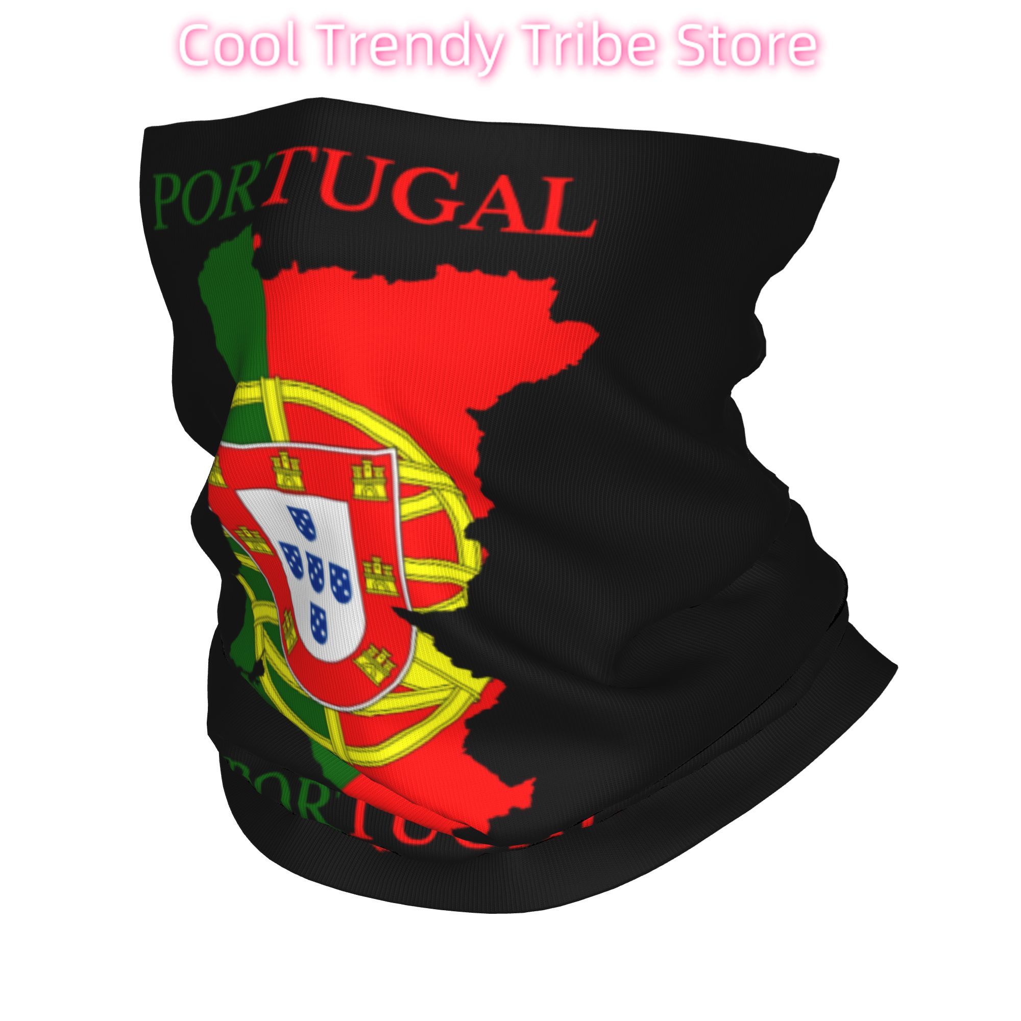 Women'S Fashion Portugal - ผ้าพันคอแบบคลุมหน้าลายธงชาติโปรตุเกส สำหรับเดินป่า วิ่ง ผู้หญิง ผู้ชาย ผ้าพันคอแบบพันรอบคอ