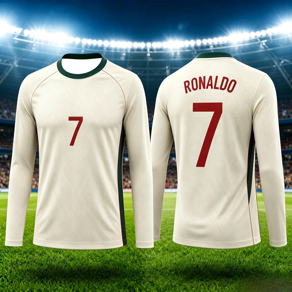 Women'S Fashion Portugal - เสื้อฟุตบอลสไตล์โปรตุเกสใหม่ เบอร์ 7 เสื้อยืดพิมพ์ลาย ระบายอากาศได้ดี เหมาะสำหรับฤดูร้อน