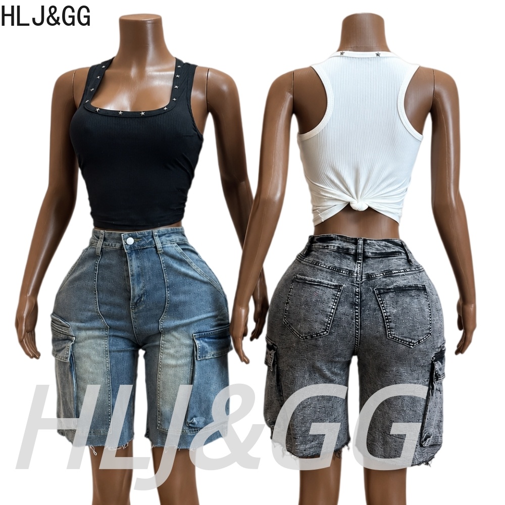 ชุดเซ็ตสองชิ้น HLJ&GG แฟชั่นเด - Women Fashion Jeans Top บทวิจารณ์และราคา