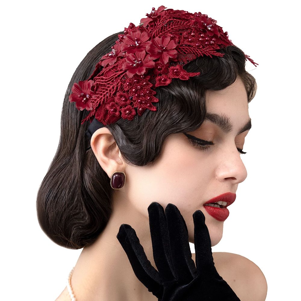 ที่คาดผมลูกไม้แบบใหม่สำหรับผู้ - Women'S Fashion Of The 50S บทวิจารณ์และราคา