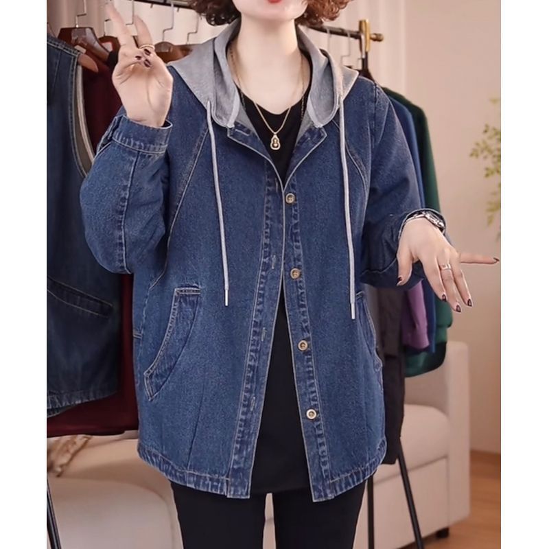 แจ็คเก็ตยีนส์คุณภาพสูงสไตล์ยุโ - Women Fashion Jeans Top บทวิจารณ์และราคา