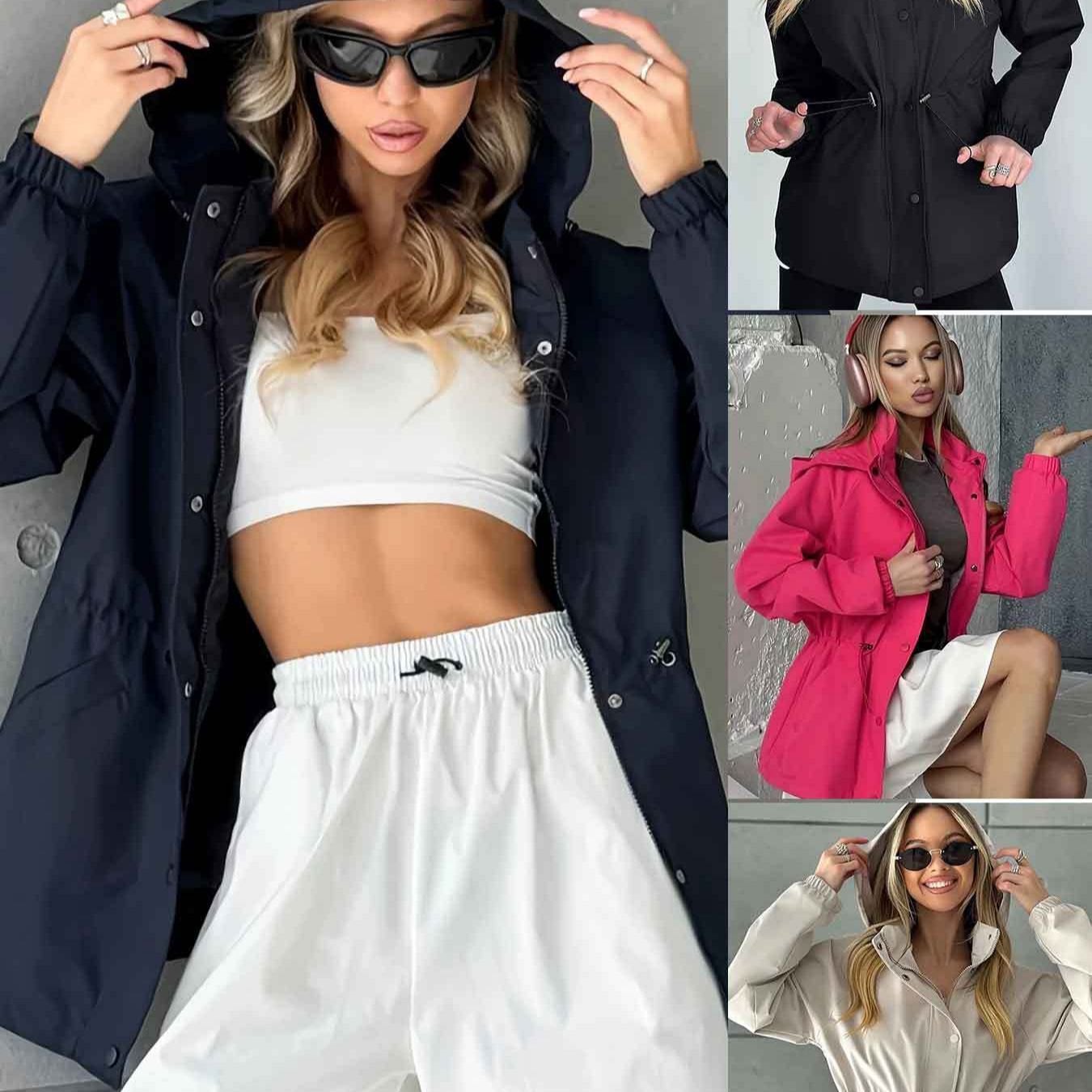 เสื้อแจ็คเก็ตผู้หญิงสไตล์ยุโรป - Women'S Fashion Jackets Amazon บทวิจารณ์และราคา