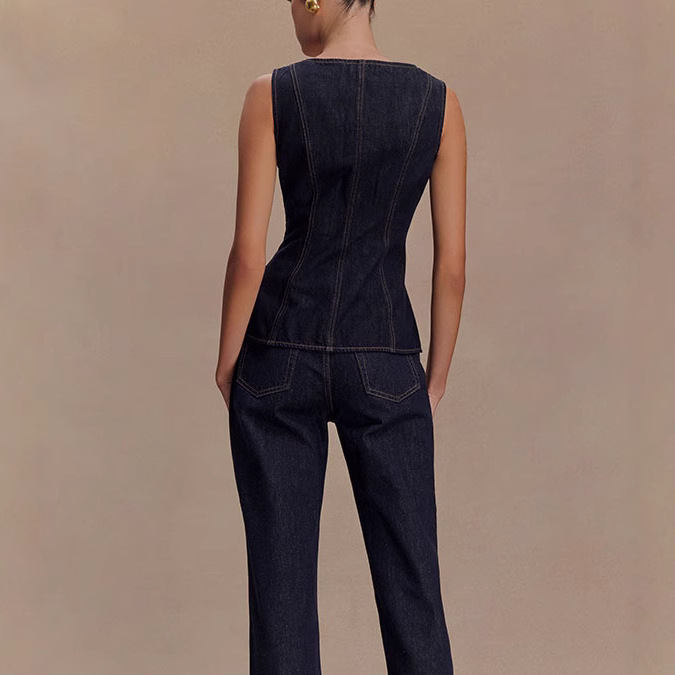 กางเกงยีนส์ฤดูร้อนชุดผู้หญิง 2 - Women Fashion Jeans Top บทวิจารณ์และราคา