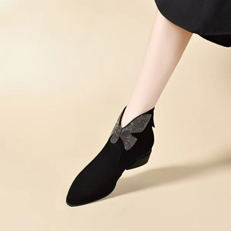 รองเท้าบูทสั้นผู้หญิงใหม่ ฤดูใ - Women Fashion Youtube บทวิจารณ์และราคา