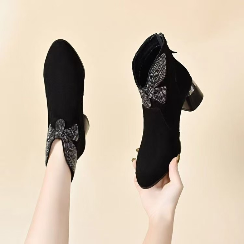 รองเท้าบูทสั้นผู้หญิงใหม่ ฤดูใ - Women Fashion Youtube บทวิจารณ์และราคา