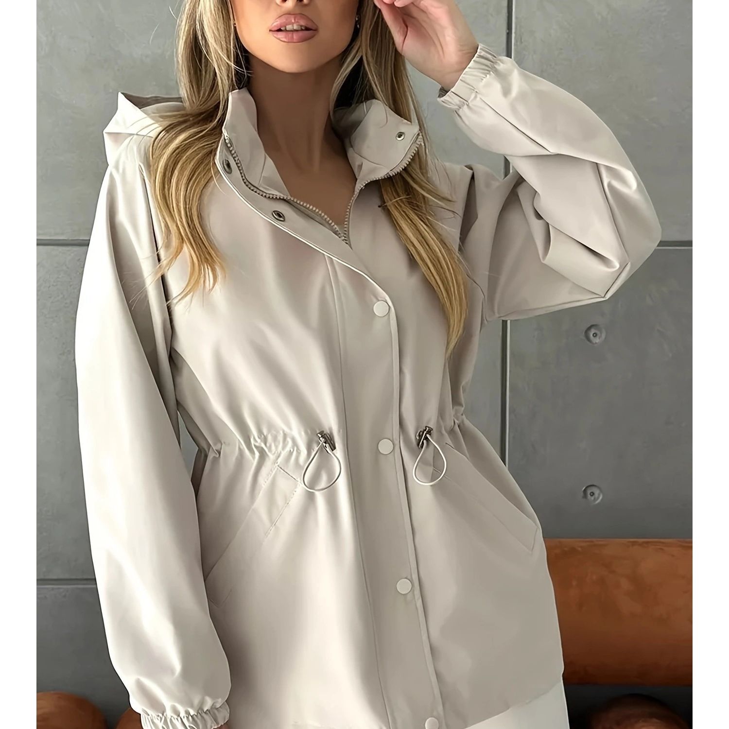 เสื้อแจ็คเก็ตกันลม Amazon รุ่น - Women'S Fashion Jackets Amazon บทวิจารณ์และราคา