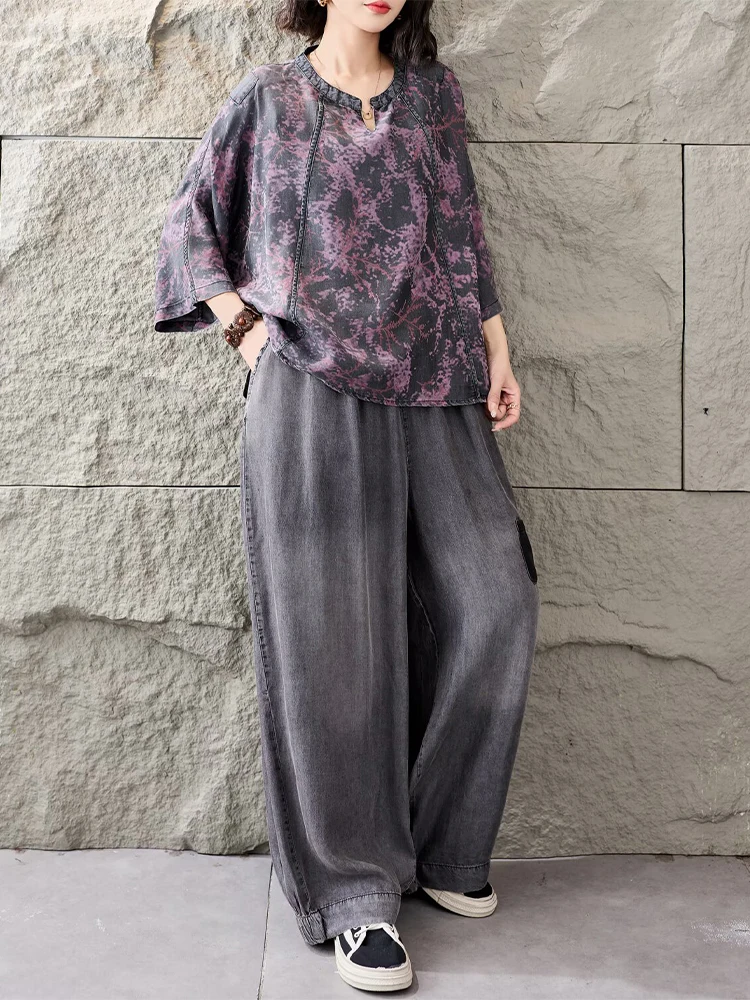 ชุดแฟชั่นผู้หญิงปี 2026 เสื้อย - Women Fashion Jeans Top บทวิจารณ์และราคา