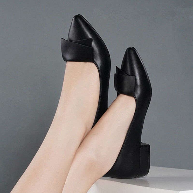 Pointed Toe ส้นต่ํา Elegant LA - Women'S Fashion Quick Delivery บทวิจารณ์และราคา