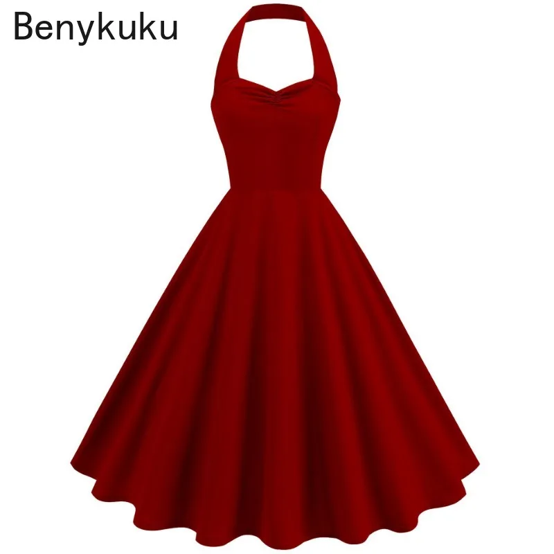 ชุดเดรสวินเทจแบบผูกคอ ทรงพินอั - Women'S Fashion Of The 50S บทวิจารณ์และราคา