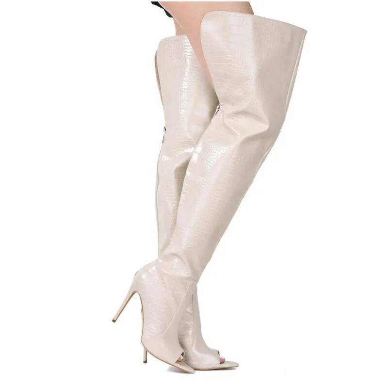 Stilettoรองเท้าส้นสูงกว่าเข่าร - Women'S Fashion Trends Autumn 2025 บทวิจารณ์และราคา