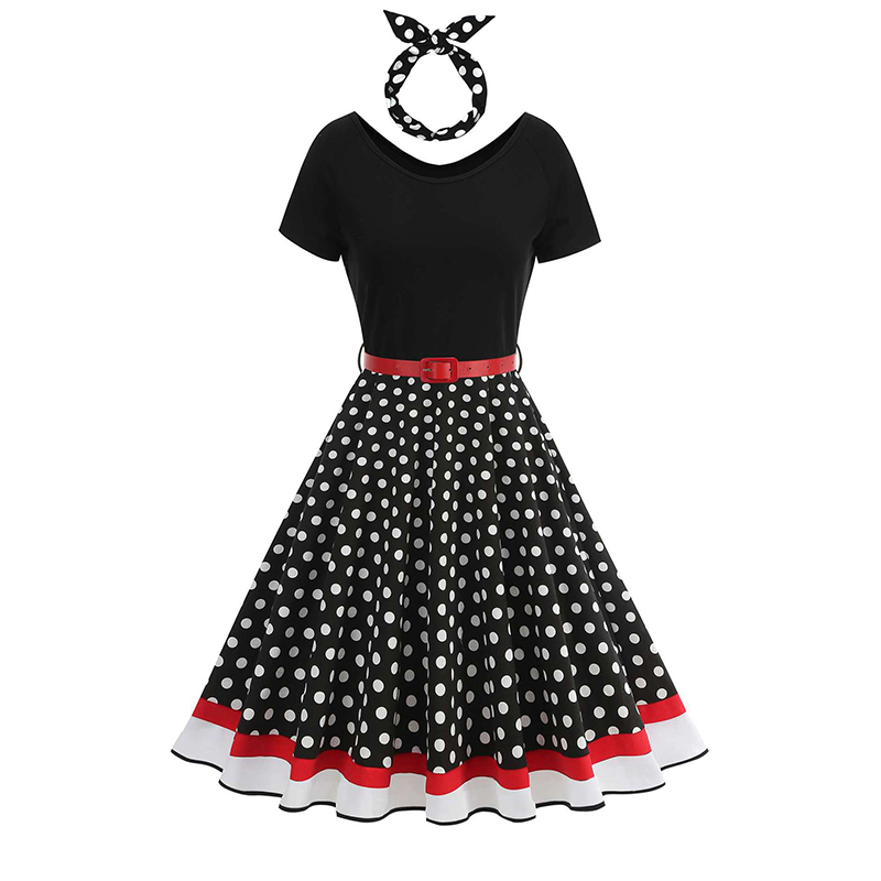 ชุดเดรสลายจุดสไตล์วินเทจสำหรับ - Women'S Fashion Of The 50S บทวิจารณ์และราคา